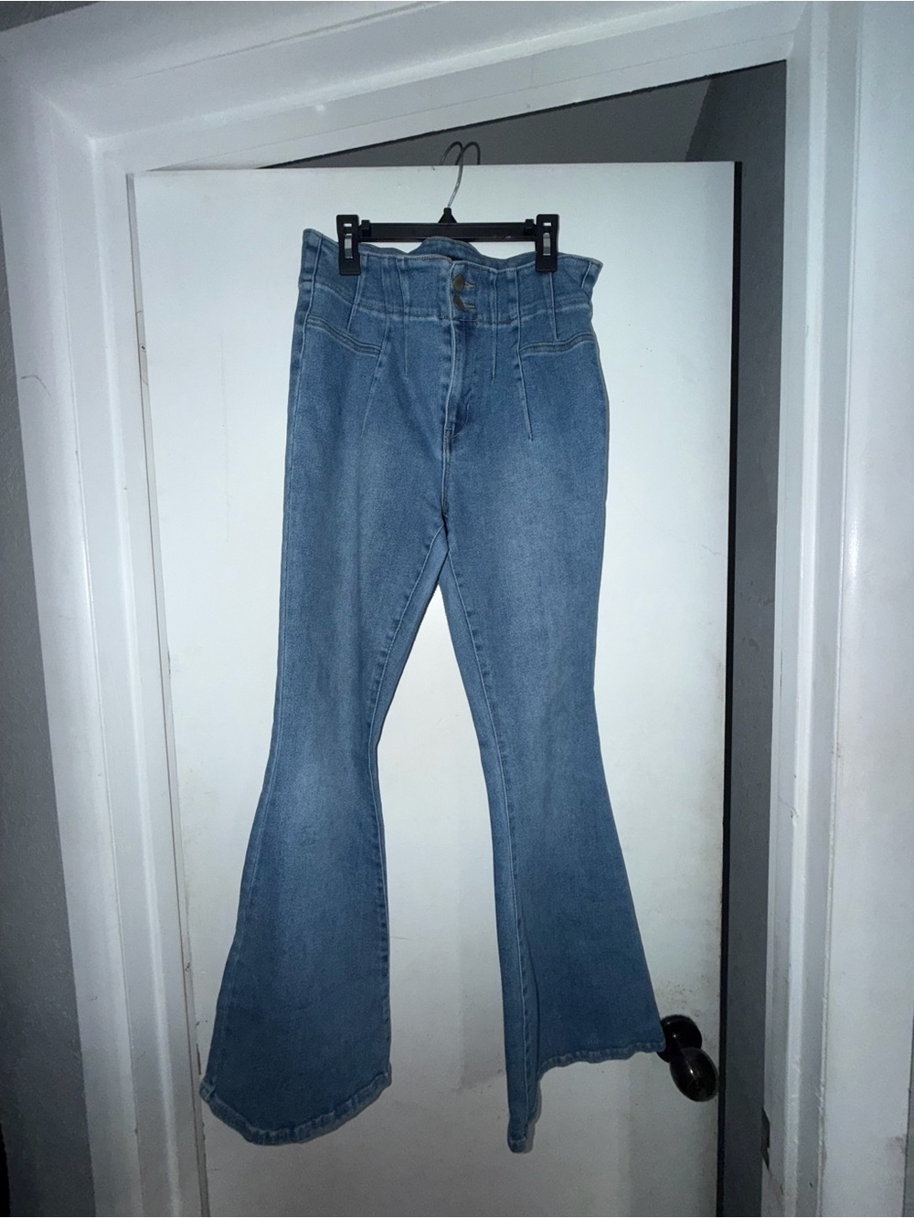 Versona Medium Blue Flare Jeans